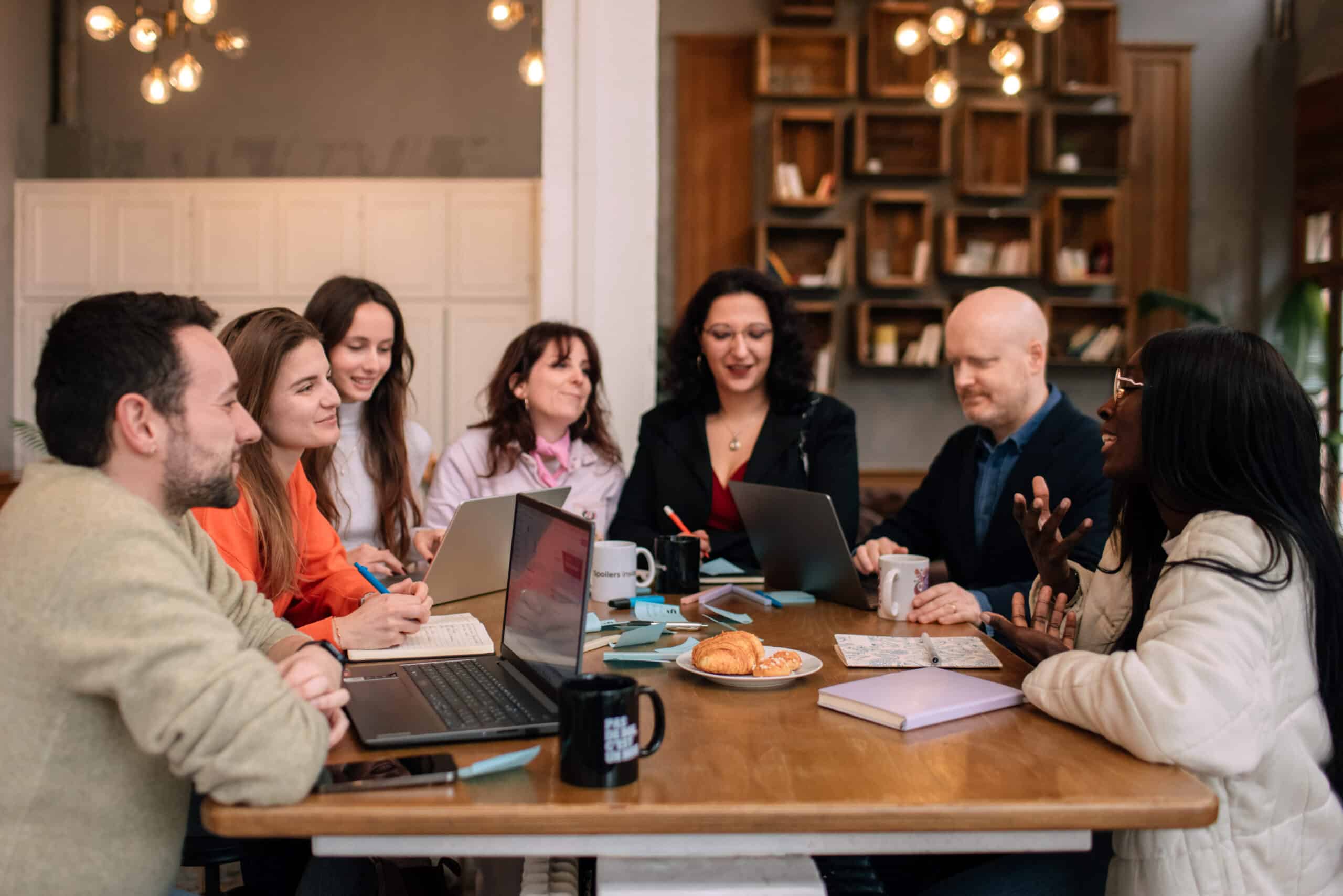 Atelier scénario en groupe avec formateur